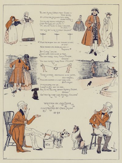 未亡人マローン、チャールズレバーによって 作： Cecil Charles Windsor Aldin
